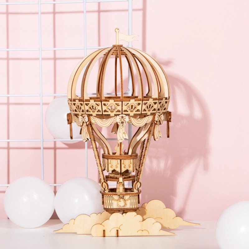 DIY 3D Wooden Puzzle Model