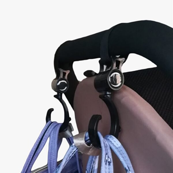 Baby Stroller's Rotating Hanging Hooks