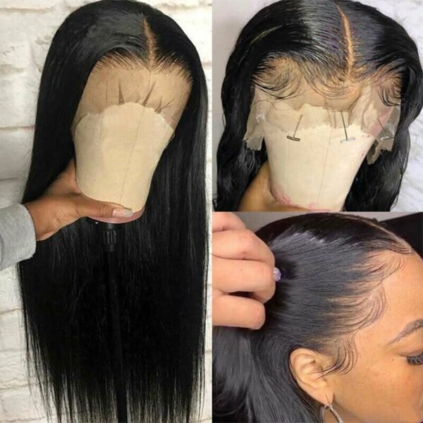 Straight Lace Front Human Hair Wig - Image 6