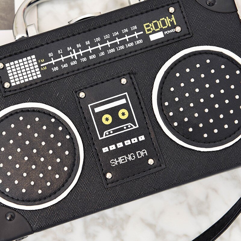Women's Retro Radio Box  Bag