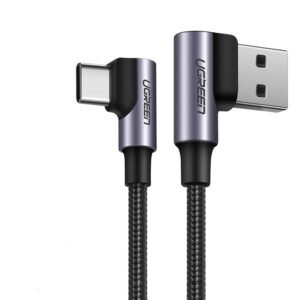 Bent Type-C Charging Cable