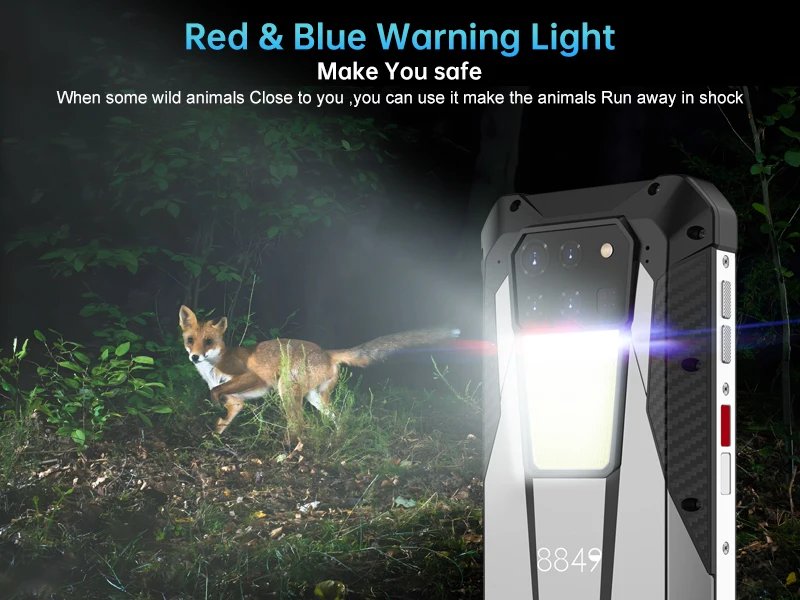 8849 Tank 3 Rugged Smartphone Android 5G 32+512GB 23800mAh 120W Charger 200MP 120Hz GPS Dual SIM Cell Phone