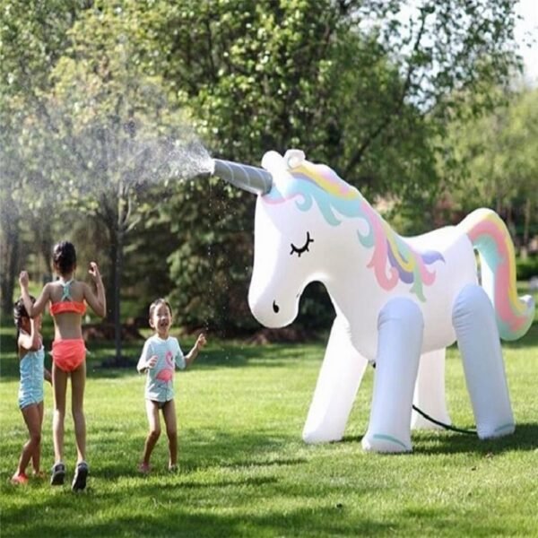 Inflatable Unicorn Water Sprayer - Image 3