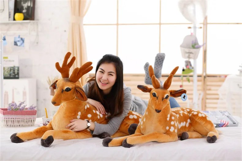 Sitting Position Deer Plush Toy
