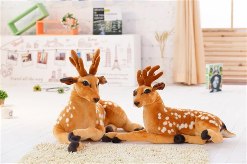 Sitting Position Deer Plush Toy