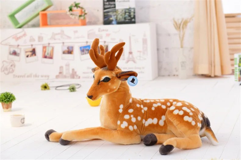 Sitting Position Deer Plush Toy