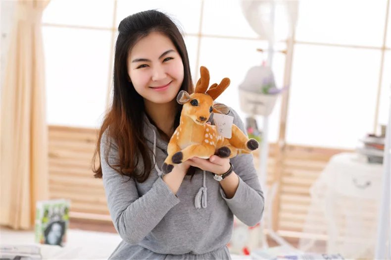 Sitting Position Deer Plush Toy
