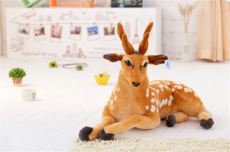 Sitting Position Deer Plush Toy