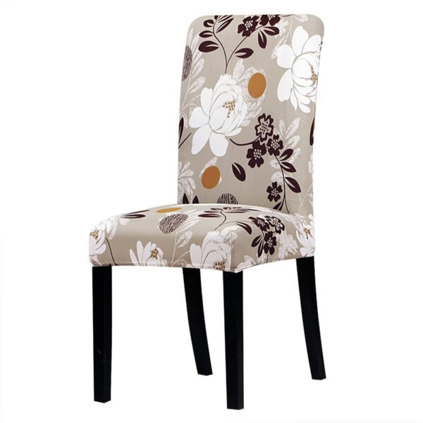 Colorful Patterned Elastic Chair Cover - Image 6