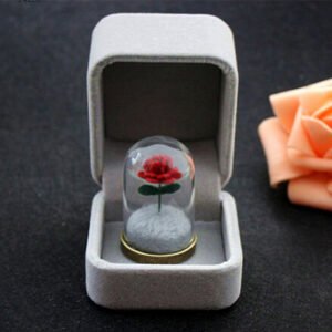 Beauty And The Beast Rose Women's Pendant Necklace