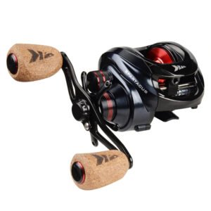 Bait Casting Reel with Dual Brake System for Fishing