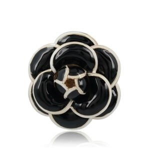 Elegant Camellia Flower Brooch