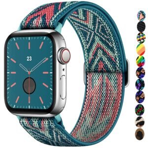 Elastic Patterned Watch Band