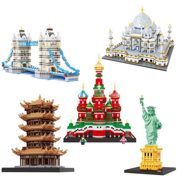 Famous Buildings Block Construction Kit