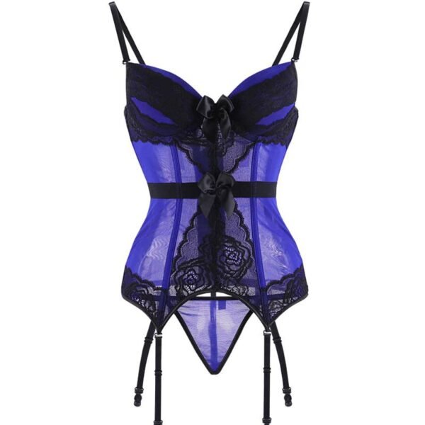 Plus Size Lace Up Women's Corset - Image 8