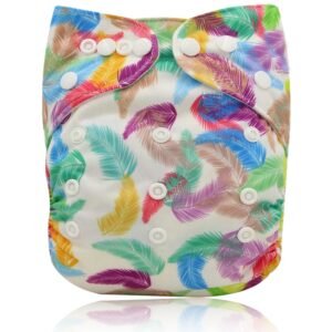 Washable Reusable Colorful Suede Baby Nappy