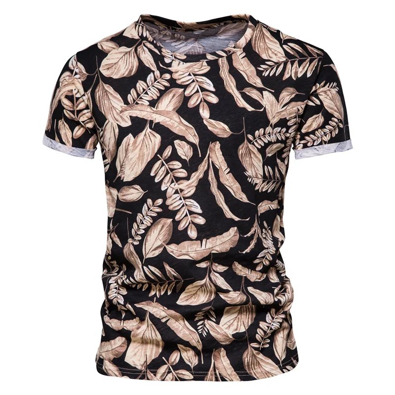 Men's Hawaii Style Cotton T-Shirt