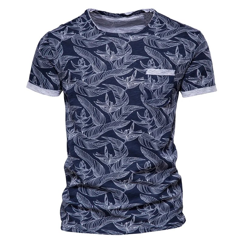 Men's Hawaii Style Cotton T-Shirt