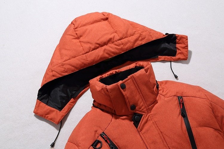 Men's Winter Faux Fur Hooded Jacket