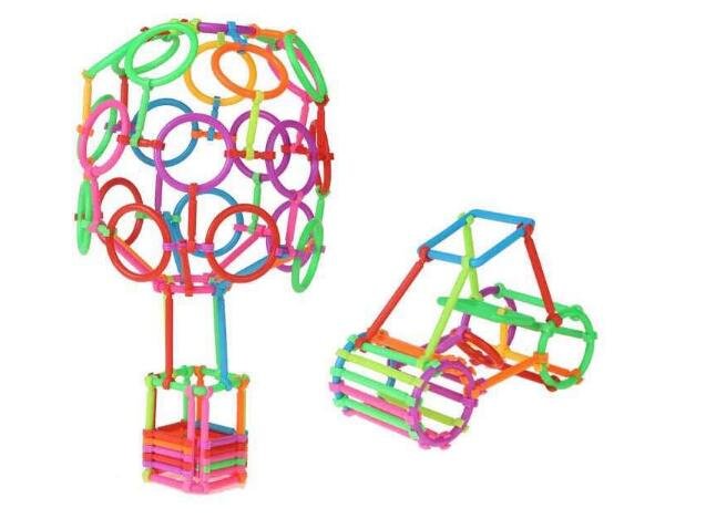 Colorful Sticks Construction Kit