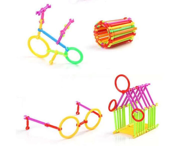 Colorful Sticks Construction Kit