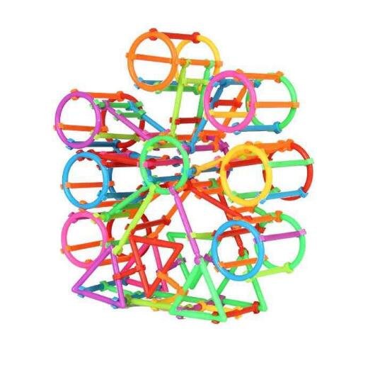 Colorful Sticks Construction Kit