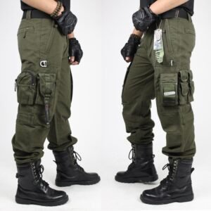 High Quality Wear-Resistant Cotton Men’s Cargo Pants