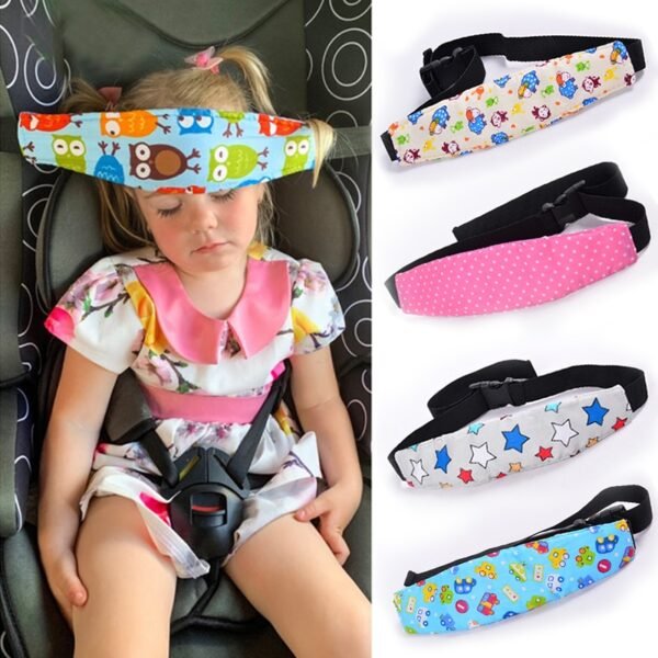 Car Seat Head Support Belt