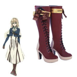 Violet Evergarden Cosplay High Heel Boots