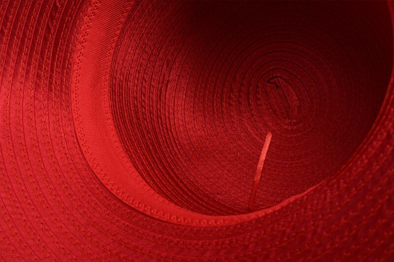 Women's Colorful Flower Patterned Floppy Hat