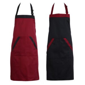 Unisex Cooking Apron with 2 Pockets