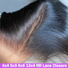 Straight Remy Hair Lace Closure