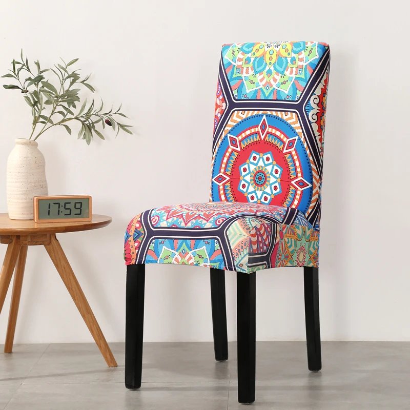 Elastic Printed Chair Cover