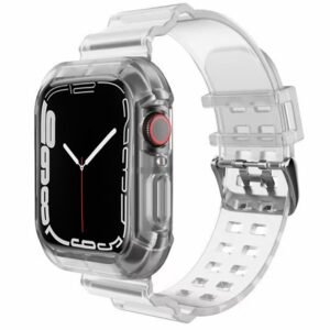 Transparent Rubber Watch Strap
