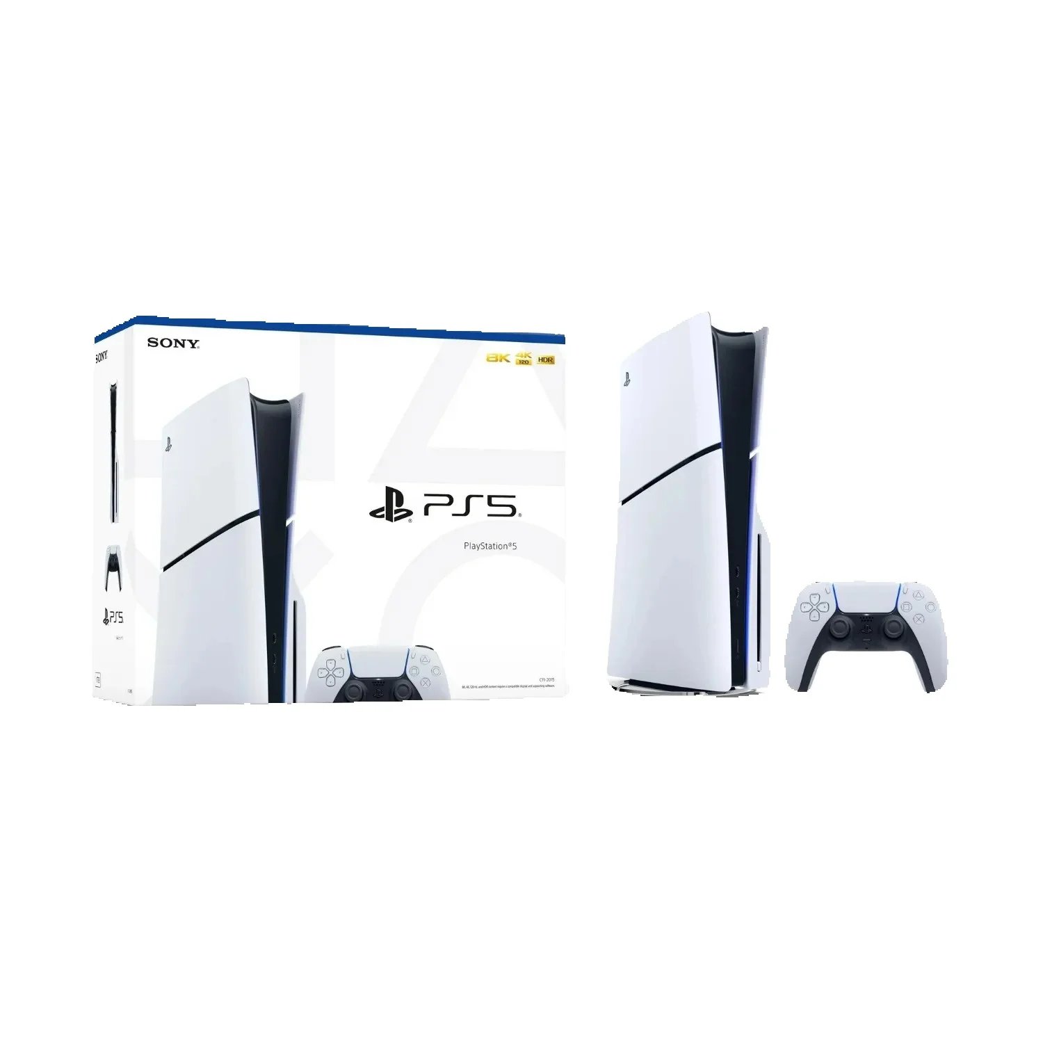 Sony - PlayStation 5 Slim Console - White