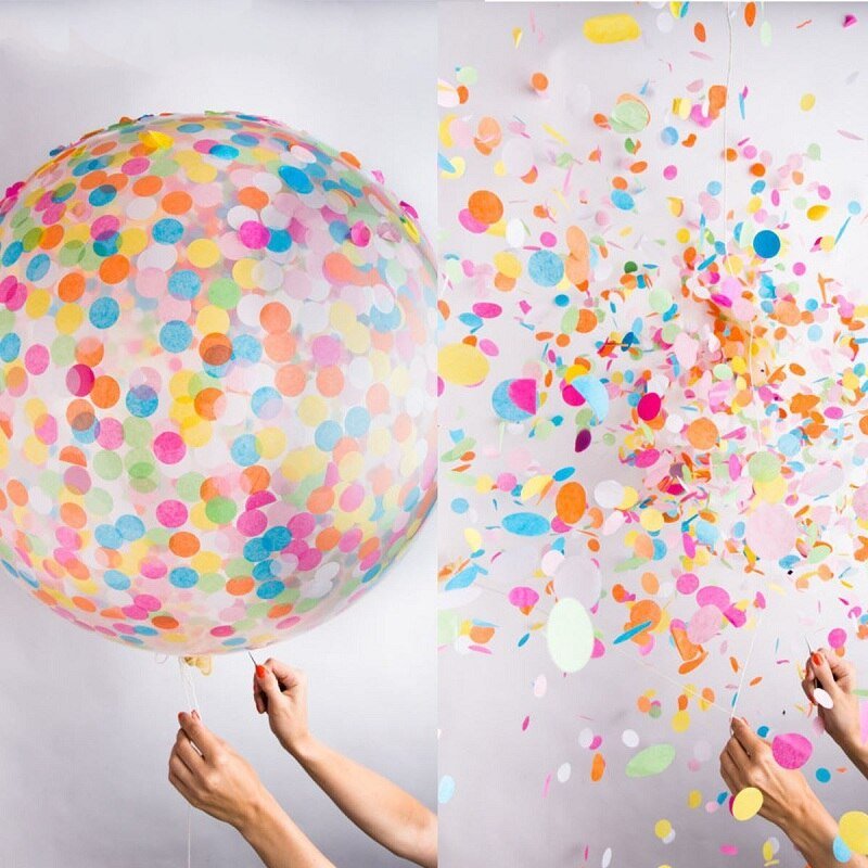 Round Shaped Confetti for Party