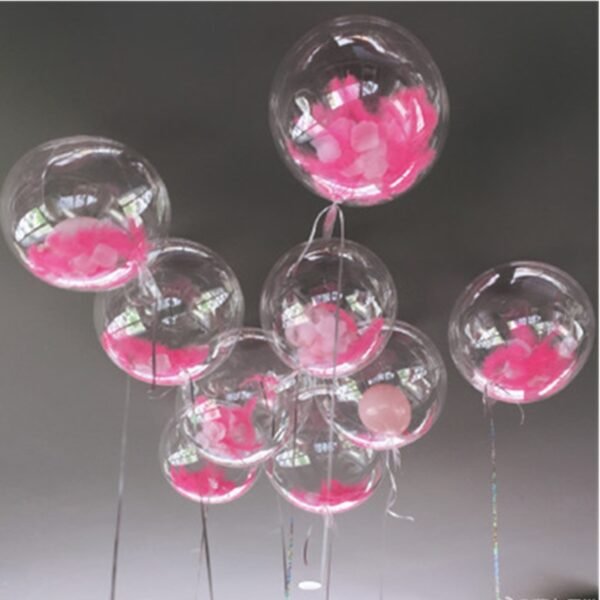 DIY Party Decoration Balloons with Feathers