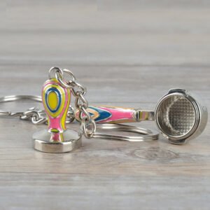 Stylish Enamel Tamper Keychain