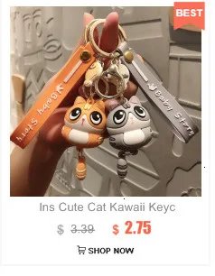 Cute Unicorn 3D Keychain Female Car Key Pendant Bag Backpack Ornaments Girl Child Lovers Gift Toy Kawaii Cartoon Phone Lanyard