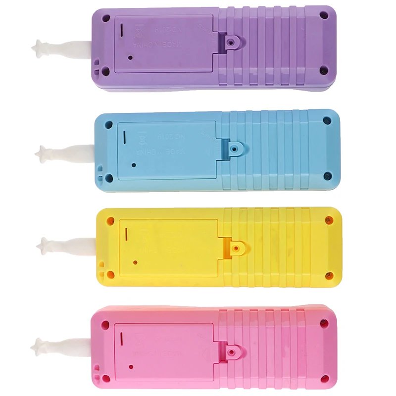1PCs Plastic Electric Kids Telephone Machine Cell Phone Toy Learning Machine Point Reading Machine Study Electronic Vocal Toys