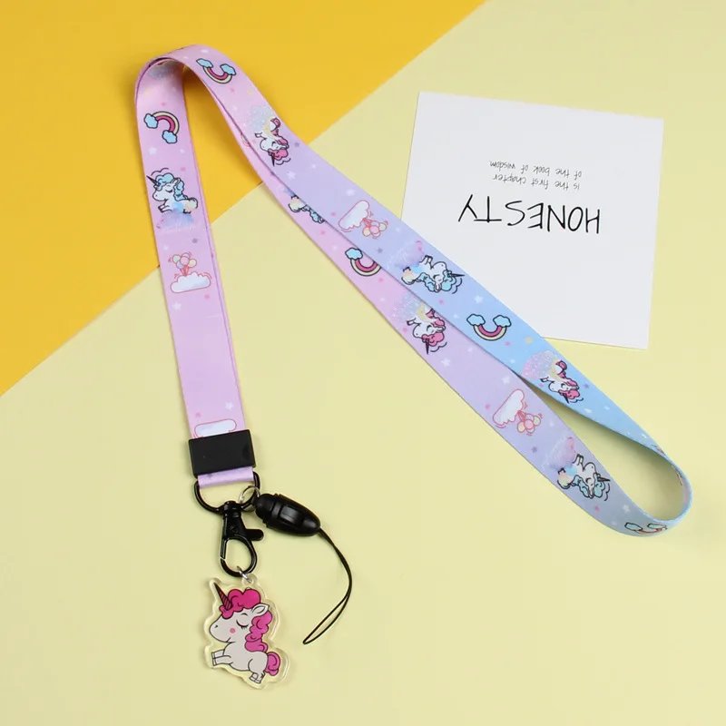 Universal Cartoon Unicorn Broadband Fabric Adjustable Mobile Phone Lanyard for iPhone 11 Xs Lanyard Neck Strap Hang Rope Universal Cartoon Unicorn Broadband Fabric Adjustable Mobile Phone Lanyard for iPhone 11 Xs Lanyard Neck Strap Hang Rope