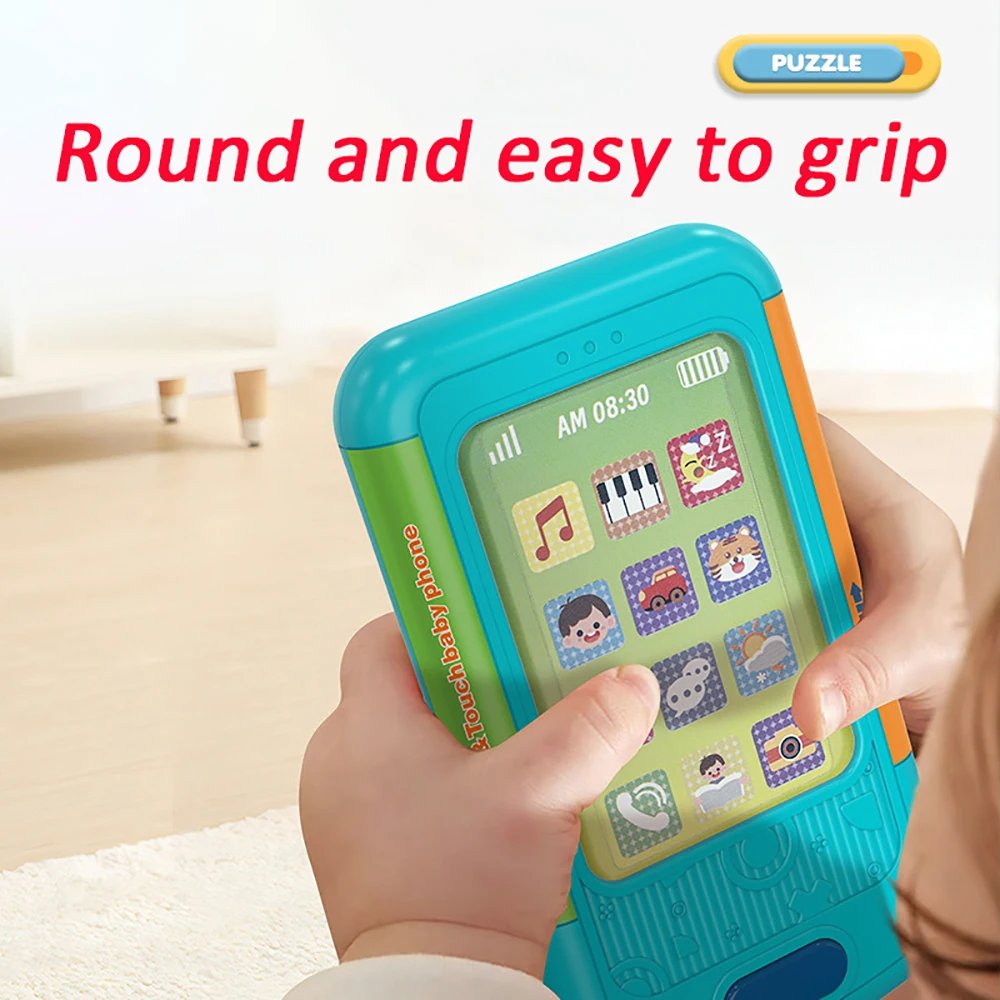 Kids Touch Screen Smart Mobile Phone Toys Enlightenment Early Education of Puzzle Simulated Musical Story Toy For Children Kids Touch Screen Smart Mobile Phone Toys Enlightenment Early Education of Puzzle Simulated Musical Story Toy For Children