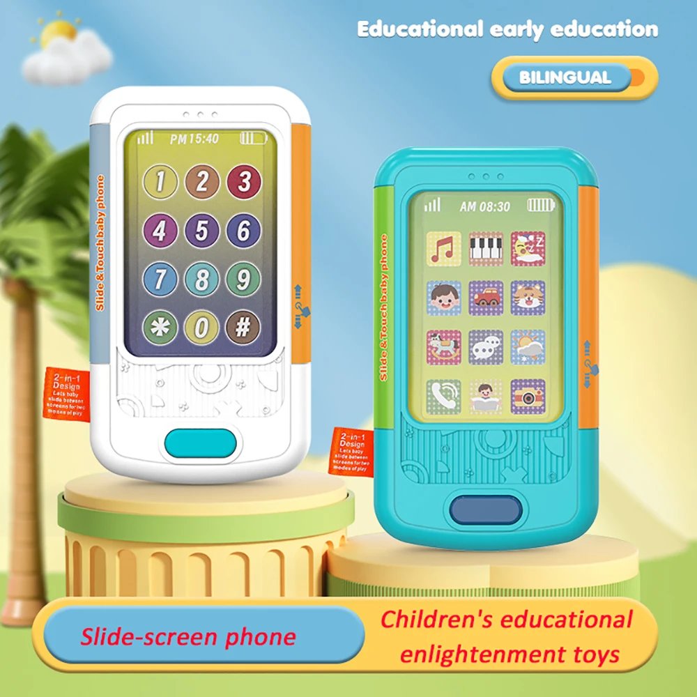 Kids Touch Screen Smart Mobile Phone Toys Enlightenment Early Education of Puzzle Simulated Musical Story Toy For Children Kids Touch Screen Smart Mobile Phone Toys Enlightenment Early Education of Puzzle Simulated Musical Story Toy For Children