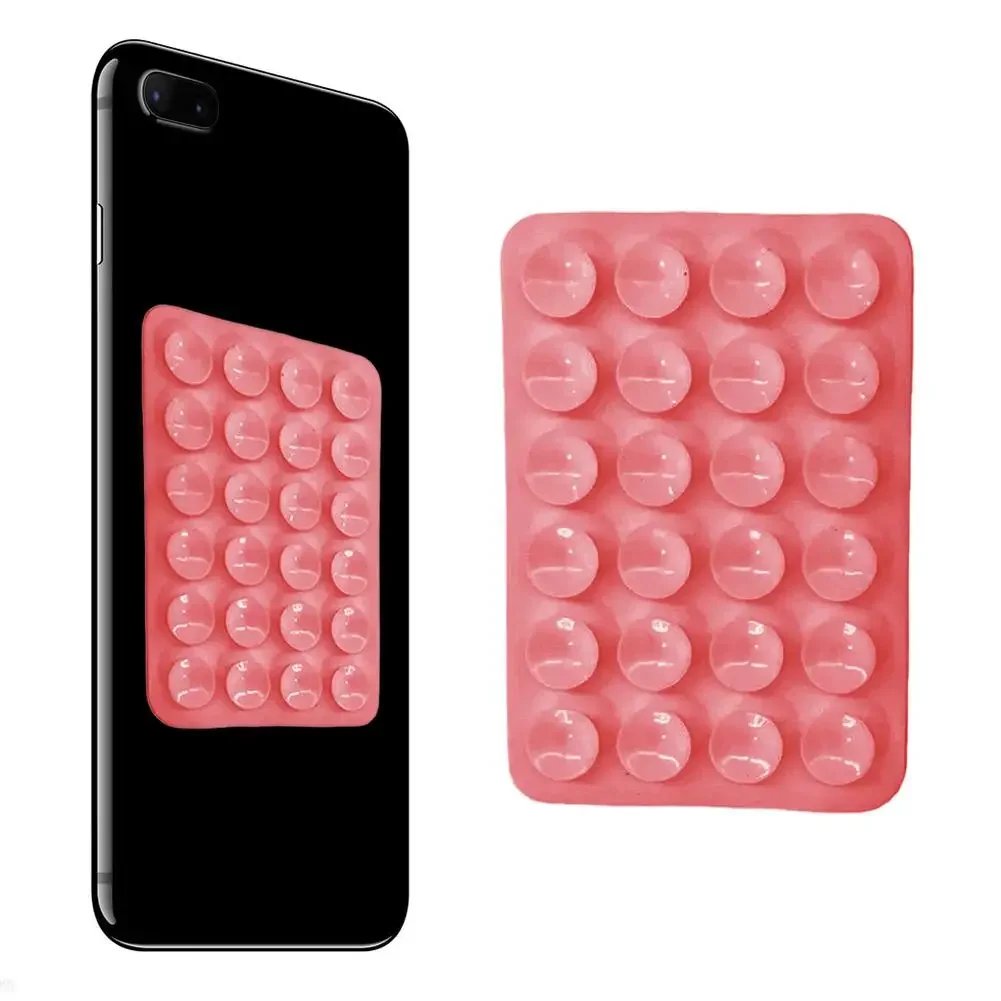 2Pcs Sticky Grippy Suction Phone Case Mount Sillicon Adhesive Phone Accessory For IPhone And Android Hands-Free Fidget Toy 2Pcs Sticky Grippy Suction Phone Case Mount Sillicon Adhesive Phone Accessory For IPhone And Android Hands-Free Fidget Toy