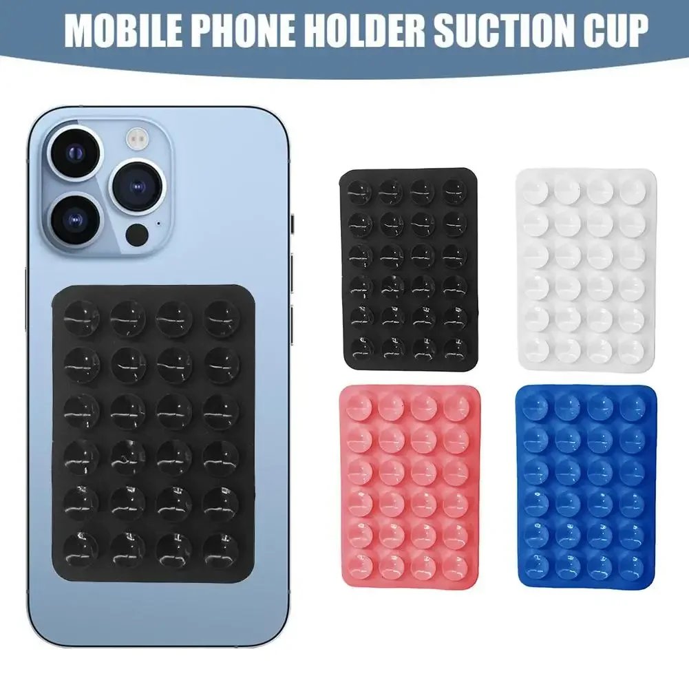 2Pcs Sticky Grippy Suction Phone Case Mount Sillicon Adhesive Phone Accessory For IPhone And Android Hands-Free Fidget Toy 2Pcs Sticky Grippy Suction Phone Case Mount Sillicon Adhesive Phone Accessory For IPhone And Android Hands-Free Fidget Toy