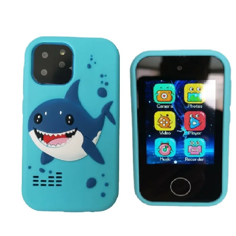 Kids Smart Phone Toy with Picture Taking Photo Video Recording Game Music Player Hd Camera Mini Mobile Cellphone Toddler Gift