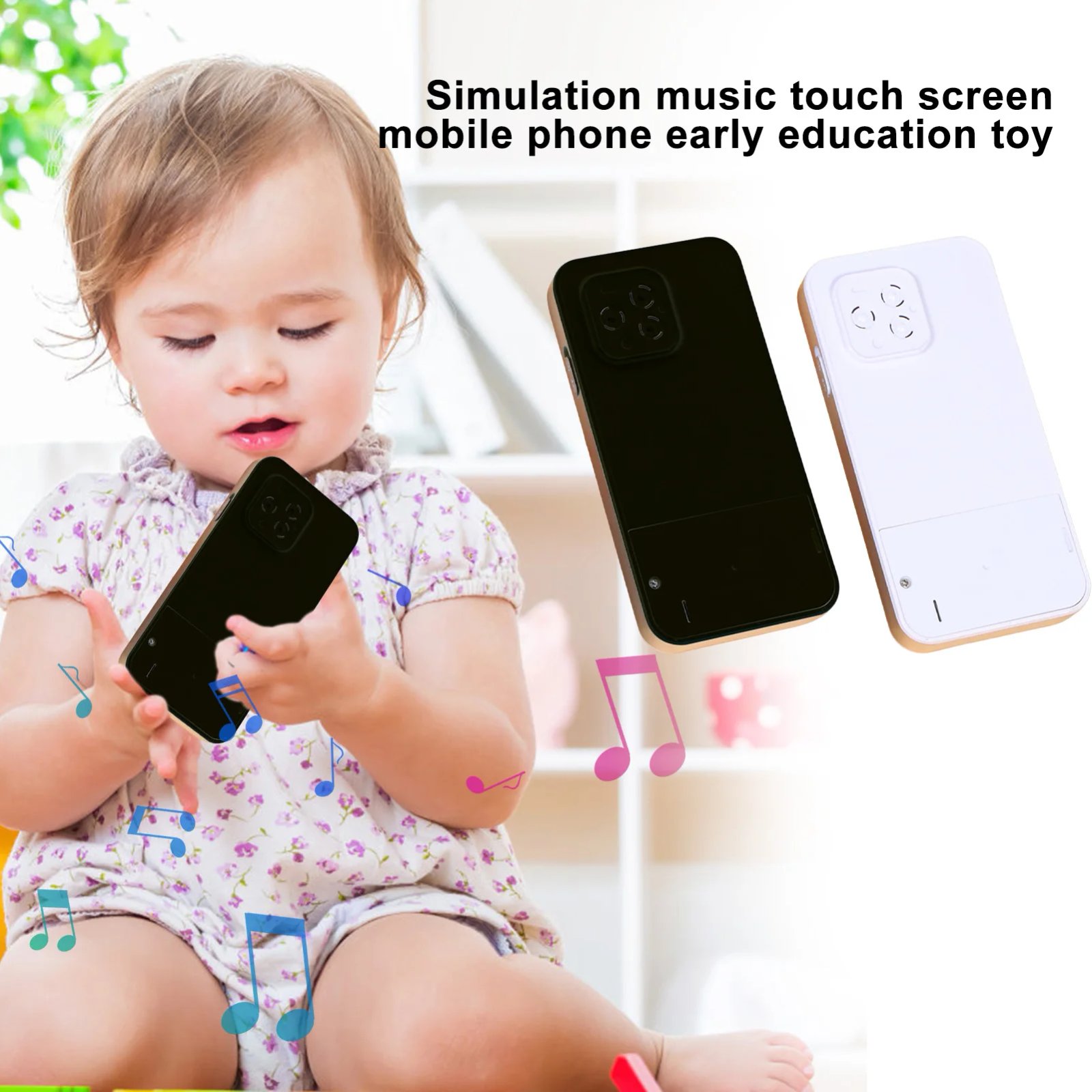 Toy Cell Phone Educational Toys Cellphone Baby Kid Educational Toy Phone Mobile Phone Model Toy for Children Birthday Xmas Gift