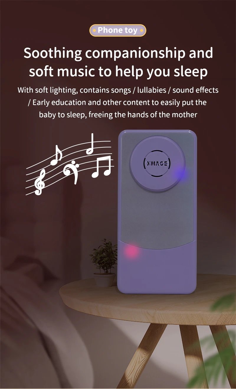 Baby Simulation Mobile Phone Toy Screen Music Early Educational Toys Learning Vocal English Mobile Vocal Toy Model Children Gift