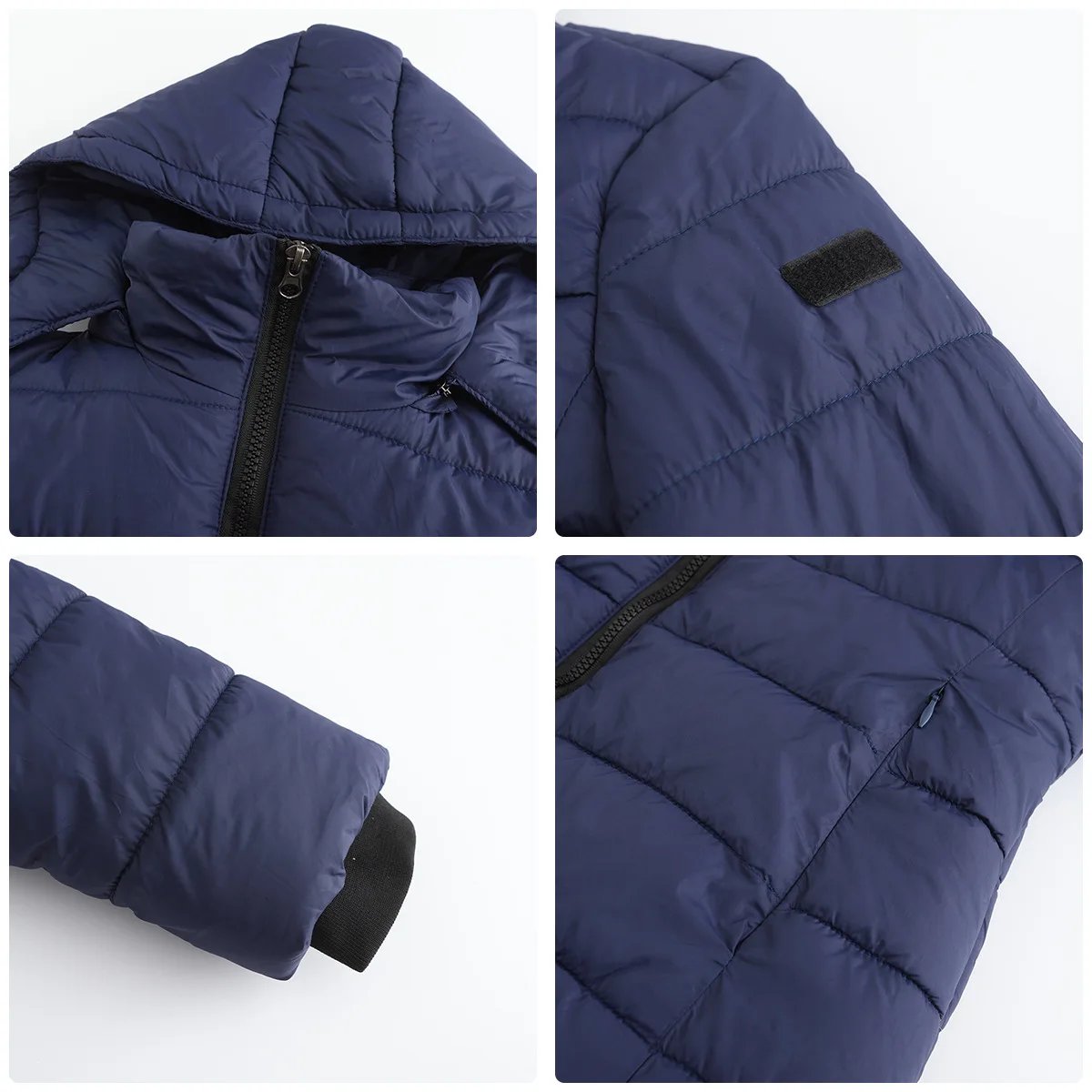 Coats Thick Parka Cotton 2025 Winter Black Jackets Women Long Parkas Hooded Warm Winter Coats Women Maxi Y2k Black Overcoats