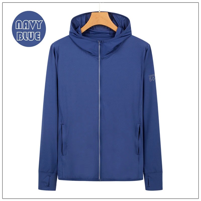 Sun Protection Jacket for Women and Men Jacket UPF50+ Ice Silk skin Coat for Walking Travel and Fishing Outdoor Sports Clothing